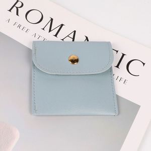 Nouveauté : Pochette en cuir PU avec fermeture à pression pour bijoux (bagues, colliers, bracelets) – Boîte cadeau pliable à rabat - Product Image 6