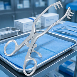 เครื่องมือผ่าตัดแบบ Schuhknecht Retractor พร้อมคู่มือการใช้งาน ได้รับการรับรองมาตรฐาน CE ระดับ I ISO13485 F8-479 ขนาด 14 ซม. สำหรับใช้ในห้องผ่าตัด - Product Image 4