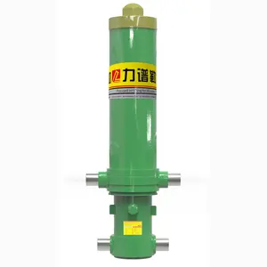 Single-acting telescopic sleeve Dump truck oil cylinder 4-stage hydraulic cylinder