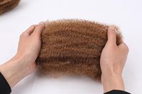 Capelli Umani Naturali Afro Kinky 100% in Bulk, 10 Pollici 30g, per Dreadlocks, Riparazione Loc, Estensioni Dreadlock, Trecce e Twist