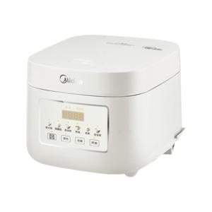 Olla Arrocera Midea de 3L, Forma de Tambor, Acero Inoxidable, Cocción Rápida, Eléctrica, con Función de Reserva, Blanca - Product Image 5