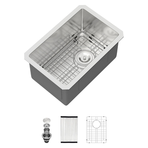 Pabrik langsung mewah emas 304 baja tahan karat Mini Bar wastafel Modern desain Undermount untuk dapur & Bar nilai yang sangat baik - Product Image 3