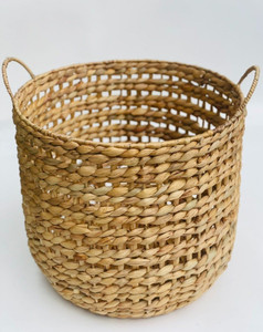 Panier de rangement en osier unique idées de panier de rangement éléphant en jacinthe d'eau avec couvercle - Product Image 2