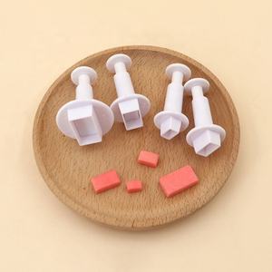 Moule à biscuits <span class=keywords><strong>rectangulaire</strong></span> à pression, forme géométrique simple, outil de cuisson de simulation d'usine, <span class=keywords><strong>emporte</strong></span>-pièces DIY - Product Image 1