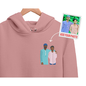 <span class=keywords><strong>Sweat</strong></span> à <span class=keywords><strong>capuche</strong></span> brodé de photos de taille américaine pour homme <span class=keywords><strong>Sweat</strong></span> à <span class=keywords><strong>capuche</strong></span> pour <span class=keywords><strong>couple</strong></span> de la Saint-Valentin - Product Image 4