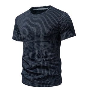 Nuova t-shirt a manica corta ad asciugatura rapida per il Fitness <span class=keywords><strong>abbigliamento</strong></span> sportivo top <span class=keywords><strong>stile</strong></span> <span class=keywords><strong>uomo</strong></span> manica corta - Product Image 1