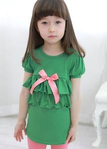 Ropa Infantil al por Mayor, Vestido Informal de Verano con Lazo para Niñas, Fabricante Chino - Product Image 3
