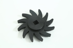 Rouleau à doigts en PU résistant à l'usure, dureté Shore 90A, taille et forme personnalisées, pour batteuse agricole, tamiseur <span class=keywords><strong>de</strong></span> sol autonettoyant, certifié ISO 9001 - Product Image 4