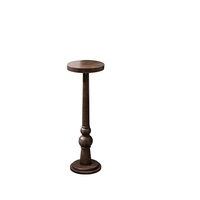Table basse en bois massif de style français antique pour le salon