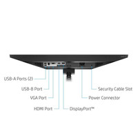 Caméra de visioconférence avec écran IPS de 23,8 pouces E24mv G4, microphone, moniteur, remplacement pour E243M E24MV G4