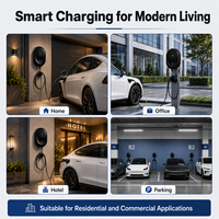 Station de charge de voiture électrique de type 2 220V AC 7KW chargeur rapide domestique chargeur BYD 32A courant nominal IP55 5m nouveau utilisé