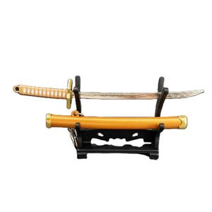 พวงกุญแจดาบรูปดาบ16ซม. ทำจากโลหะชิ้นอาวุธ<span class=keywords><strong>0ne</strong></span> อะนิเมะญี่ปุ่น - Product Image 1