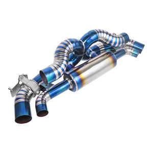 Système d'échappement en titane KYOSTAR Racing Catback pour <span class=keywords><strong>Porsche</strong></span> <span class=keywords><strong>911</strong></span> 992 Carrera Targa 4/S/4S 3.0TT 2019+ avec soupape d'échappement - Product Image 2