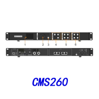 Novastar CMS260: Procesador de Video y Controlador para Pantallas LED, Potente Tecnología de Control de Pantalla, Brillo de 1200-5000 cd/m