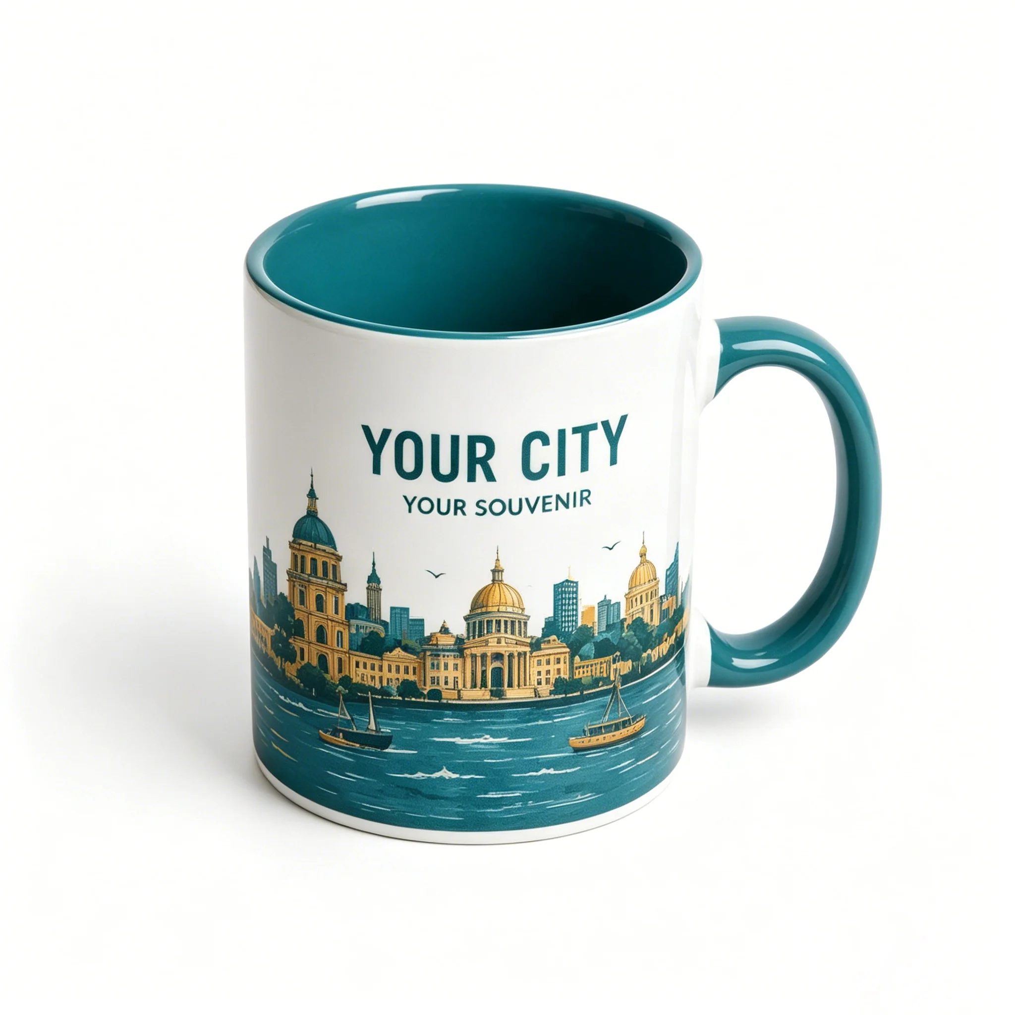 Taza de cerámica