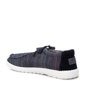 Refresh Men's Slip-On <b>Canvas</b> Shoe Blue 44 Heel Height Blu Trendy Casual Wear - Product Image 3