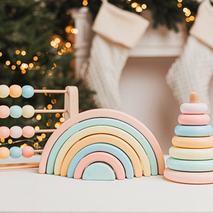 Cama de Madera para Niños Pequeños, Diseño Montessori para Dormitorio, Jardín de Infancia, Escuela y Uso en Casa de Campo - Regalo de Madera para Niños - Product Image 1