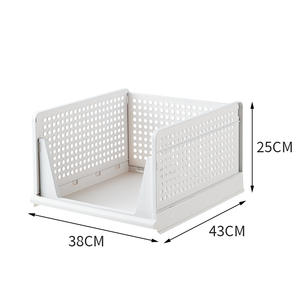 Multifunktionaler Schrank-<span class=keywords><strong>Organizer</strong></span> Box Faltbares Schuhregal Kleiderschublade Platzsparende Aufbewahrung für Badezimmer Küche Lagerung - Product Image 6