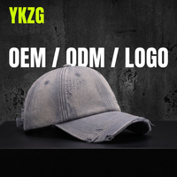 Casquettes de Baseball Rétro Souples à 6 Panneaux Hommes Printemps Automne, Chapeau Bec de Canard Respirant d'Extérieur Femmes, Logo Personnalisé OEM ODM Vente en Gros