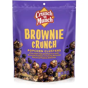 CRUNCH 'N MUNCH Brownie Crunch-فشار بنكهة, 5.5 أونصة (1 كيس)