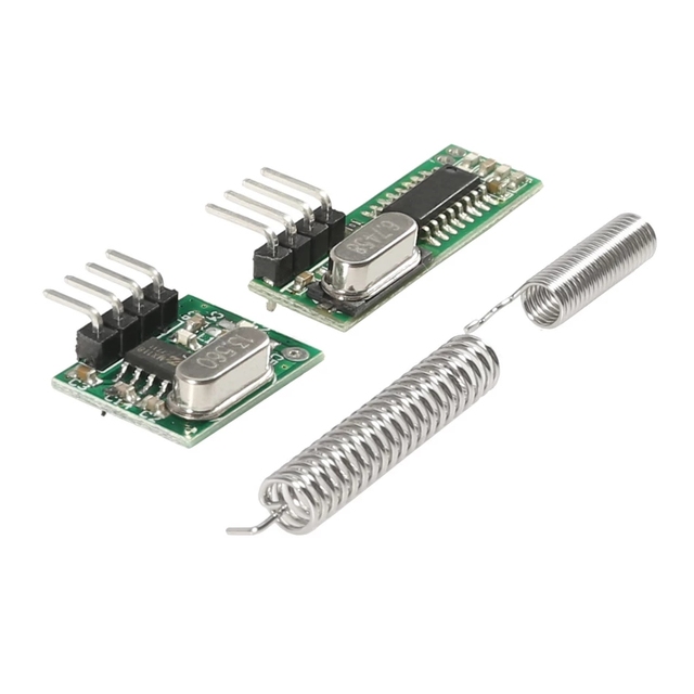 433 Mhz Superheterodyne RF Receiver and Transmitter Module 433Mhz Remote Controls for Arduino uno Wireless Module Diy Kits