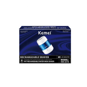 Rasoir intelligent, <span class=keywords><strong>mini</strong></span> design, rasage humide et sec, <span class=keywords><strong>Kemei</strong></span> Km-3210, charge USB, lavable sur tout le corps, rasoir pour homme - Product Image 6
