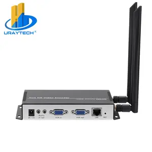 H.264 vga vídeo encoder onv, se wifi youtube transmitir computador monitor ip rtmp vídeo streaming ao vivo