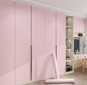 Papier peint imperméable à l'eau sensation <span class=keywords><strong>de</strong></span> peau épaissie autocollant mural armoires auto-adhésives portes <span class=keywords><strong>de</strong></span> <span class=keywords><strong>placard</strong></span> meubles <span class=keywords><strong>de</strong></span> bureau remis à neuf - Product Image 5