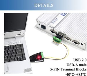 Convertisseur Série USB vers RS-485/422 UOTEK UT-885 avec Protection ESD et Chipset FTDI - Product Image 6
