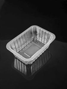 ถาดใส่อาหารสัตว์เลี้ยง PP สีขาวแบบใช้แล้วทิ้งเป็นมิตรกับสิ่งแวดล้อมภาชนะใส่อาหารยอดนิยมในธุรกิจอาหาร - Product Image 2