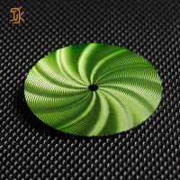 Cadran de montre texturé vert guilloché, personnalisation du cadran, motif soleil, cadrans de 40 mm pour accessoires de montre mécanique Nh35 Nh36