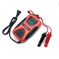 Chargeur de batterie automatique 12V 7A 7 étapes pour voiture, moto, bateau