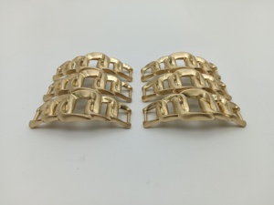 Herrajes de hebilla de <span class=keywords><strong>Clip</strong></span> de zapato de metal para accesorios de decoración de zapatos accesorios de zapato impresionantes - Product Image 5