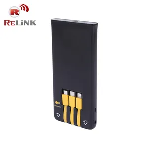 5000Mah Shared Power Bank Micro Usb Type C Kabel Relink Power Bank Verhuur Laadstation