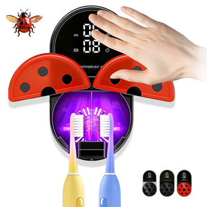 Porte-brosses à dents intelligent sans fil rechargeable mural à induction à double emplacement avec nouvelle couleur personnalisée 2026 - Product Image 3