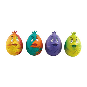 Juguete <span class=keywords><strong>de</strong></span> Huevo <span class=keywords><strong>de</strong></span> Pascua, Huevos <span class=keywords><strong>de</strong></span> Gallina Coloridos, Juguetes <span class=keywords><strong>de</strong></span> <span class=keywords><strong>Goma</strong></span> para Cachorros, Juguetes Educativos Interactivos para Masticar para Mascotas - Product Image 3