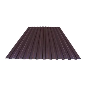 中国供应商LC付款0.21毫米PPGI彩色涂层黑色金属波纹镀锌钢板有竞争力的价格