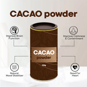 Ingredientes naturales <span class=keywords><strong>sin</strong></span> OGM <span class=keywords><strong>sin</strong></span> <span class=keywords><strong>gluten</strong></span> en polvo de <span class=keywords><strong>cacao</strong></span> <span class=keywords><strong>puro</strong></span> orgánico privado OEM <span class=keywords><strong>sin</strong></span> aditivos - Product Image 2