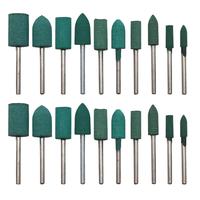 Puntas de Pulido de Goma Surtidas con Vástago de 3mm, Fresas para Pulir Joyería y Metales, Herramientas Rotatorias
