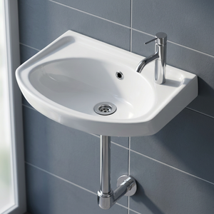 Lavabo de porcelana de 12x18 DE CALIDAD DE EXPORTACIÓN, lavabo de mano para Qatar, Kenia, baño, cocina, hogar, artículos sanitarios de cerámica, India - Product Image 1