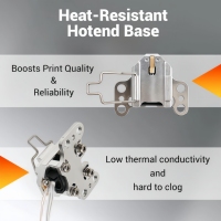 AD5X Rakitan Pemanas Hotend untuk Printer 3D Flashforge AD5X Komponen Kit Rakitan Pemanas Nozzle Aksesori Printer 3D