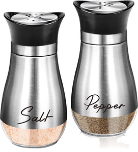 Vente en gros de salières et poivrières en verre personnalisées de haute qualité, 120 ml, en acier inoxydable, pour cadeaux, cuisine - Product Image 2