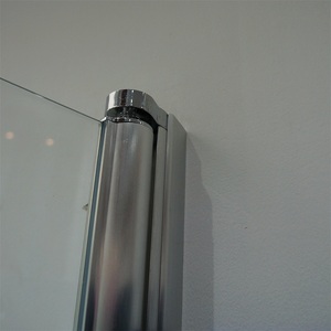 <span class=keywords><strong>Mampara</strong></span> de <span class=keywords><strong>Ducha</strong></span> Portátil sin Marco con Bisagras, Aplicación para Hoteles, Puerta de Vidrio - Product Image 4