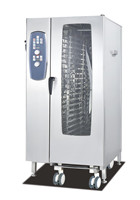 Ration Combi Steamer eléctrico comercial de acero inoxidable Combi Horno de convección tostadora 20 bandejas para la venta