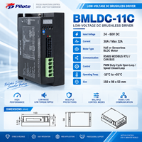 Contrôleur de vitesse BLDC BMLDC-11C 24V-60V 30A RS485 CAN PWM pour moteur CC sans balais sans capteur à effet Hall
