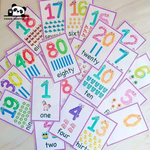 Cartes flash éducatives personnalisées, imperméables, sur les émotions et les mots thématiques, pour l'apprentissage en maternelle - Product Image 6