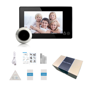 4.3 inch kỹ thuật số cửa người xem góc nhìn rộng HD TF thẻ cửa hàng máy ảnh thông minh khách sạn tầm nhìn ban đêm cửa lổ nhìn trộm mắt cửa mặt người xem - Product Image 4