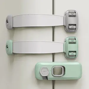 5pcs Child Safety Plastic Cabinet Lock Baby Protection From Children Safe Locks for Refrigerators Security Drawer Latches