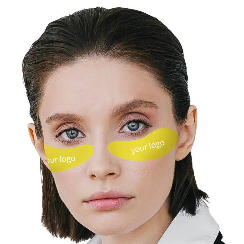 Lohas adesivo de silicone para olhos, lohas de silicone para impressão de logotipo do oem da cor personalizada anti rugas