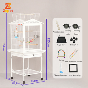 <span class=keywords><strong>Jaula</strong></span> Elegante <span class=keywords><strong>para</strong></span> Pájaros Voladores, <span class=keywords><strong>Jaula</strong></span> Grande de Metal de Múltiples Niveles <span class=keywords><strong>para</strong></span> Cría de <span class=keywords><strong>Canarios</strong></span>, <span class=keywords><strong>Jaula</strong></span> <span class=keywords><strong>para</strong></span> Palomas - Product Image 6